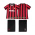 Camisola AC Milan 1993 Retro Criança Equipamento Primeiro 1994 Manga Curta